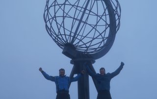 Manic Nomads at Nordkapp