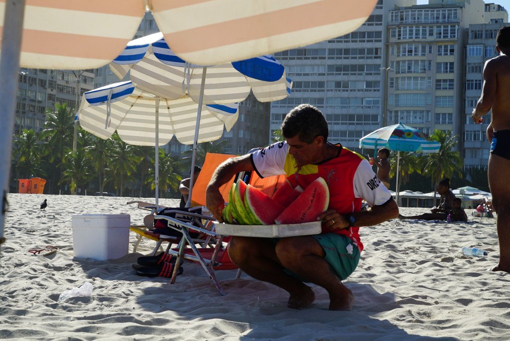Copacabana Beach Vendor