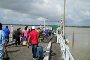 Suriname to Guyana Ferry