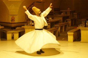 The Whirling Dervish in Kapadokya