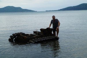 WWII Tank Relic in Vanuatu