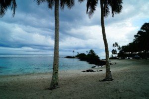 Survivor Beach in Samoa