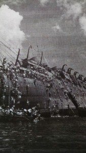 SS President Coolidge Vintage Photo