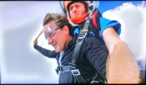 Skydiving over Byron Bay, Australia