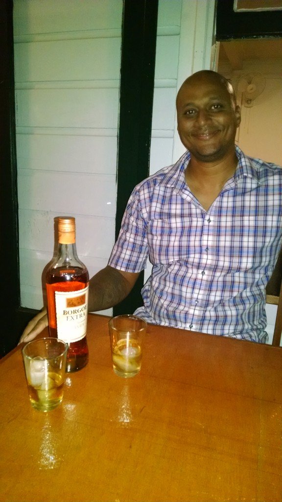 Sampling Suriname Rum