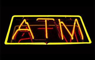 ATM Neon Sign