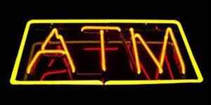 ATM Neon Sign