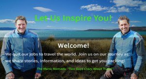 The Manic Nomads Home Page Introduction